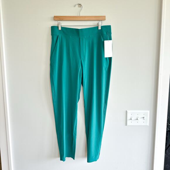 Athleta Brooklyn Pull On High Rise Ankle Pants 12 NWT - Picture 2 of 10
